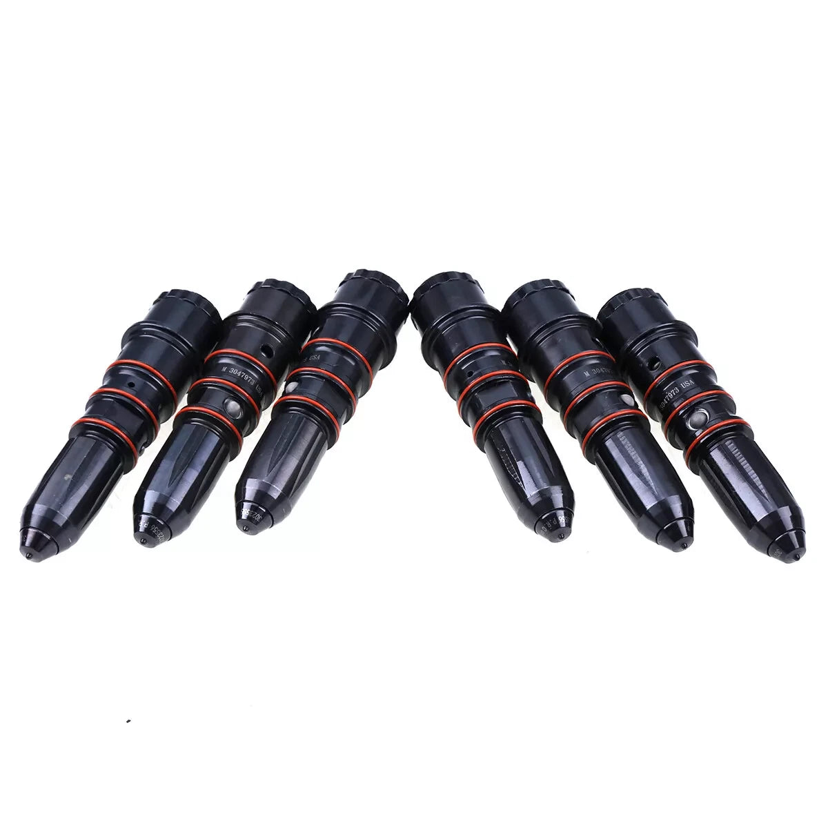 6Pcs Fuel Injectors for Cummins NTC N855 NT855 NTA855 (3047973 3030445)