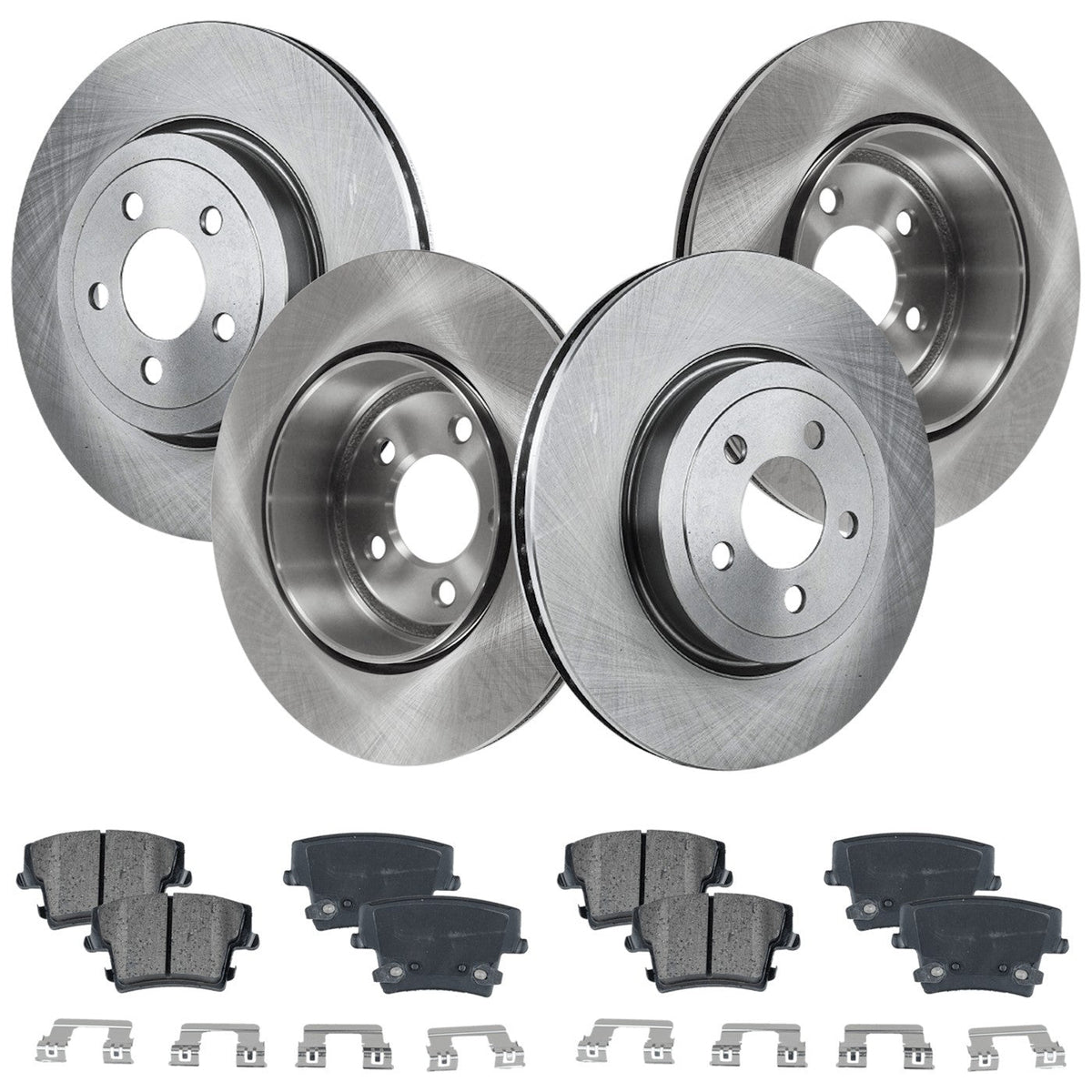 Brake Disc Rotors and Pads Kit for Dodge Charger Chrysler 300