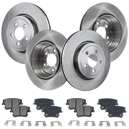 Brake Disc Rotors and Pads Kit for Dodge Charger Chrysler 300