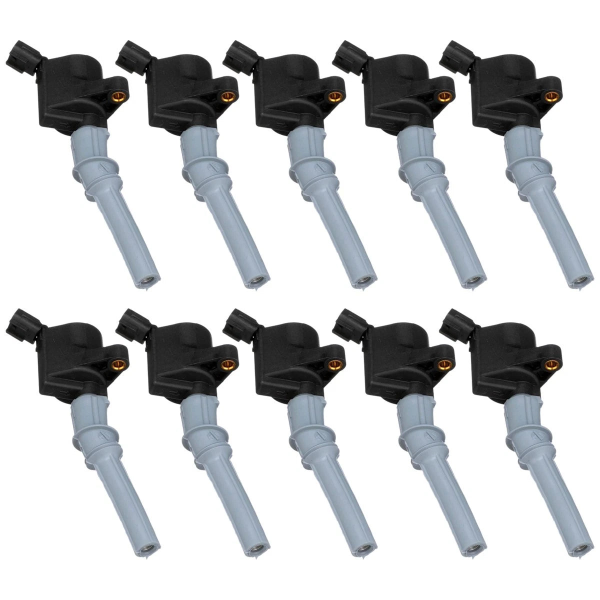 Set of 10 Ignition Coils for F350 F150 E350 E150 E250 (SET-SIFD503-10, REPF504607)