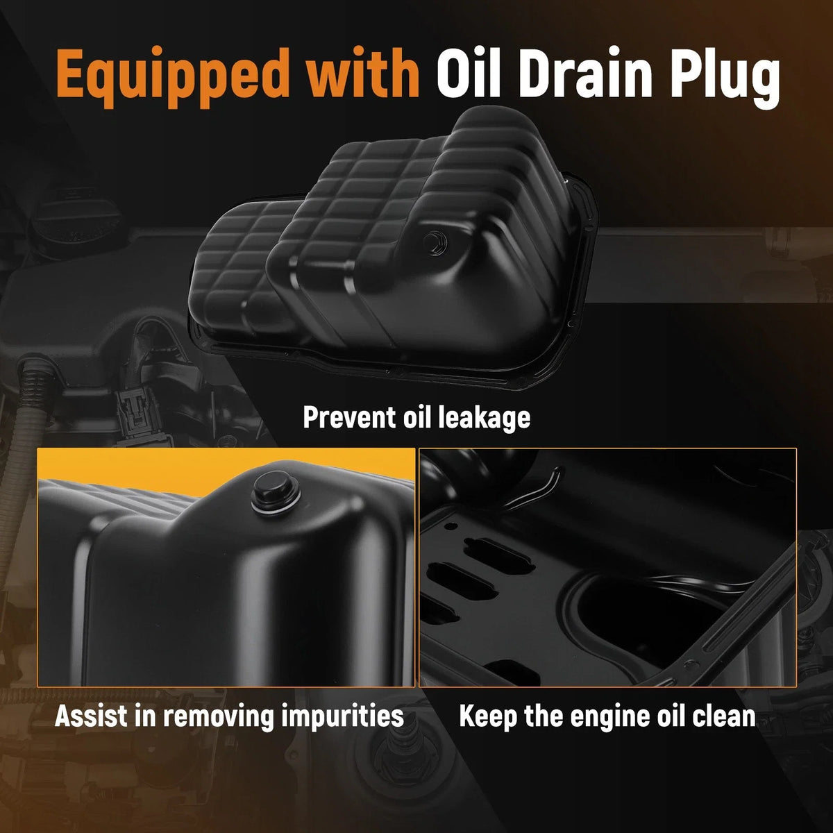Oil Sump Pan for Nissan Frontier Xterra (1998–2004)