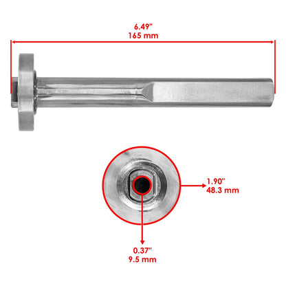 Celox Spindle Shaft for Troy Bilt Wide Cut (12A-753B063, 12B-753B063)