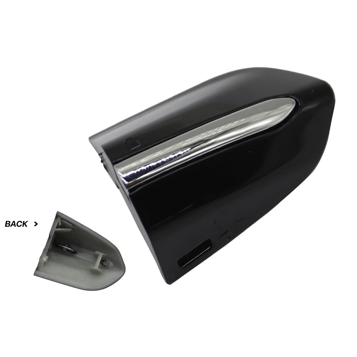 Front Left Door Handle Key Cap Cover Bezel for Ford Edge (2015–2021) DS73 F218A15-BE54WF, DS73 F218A15-BE58DY