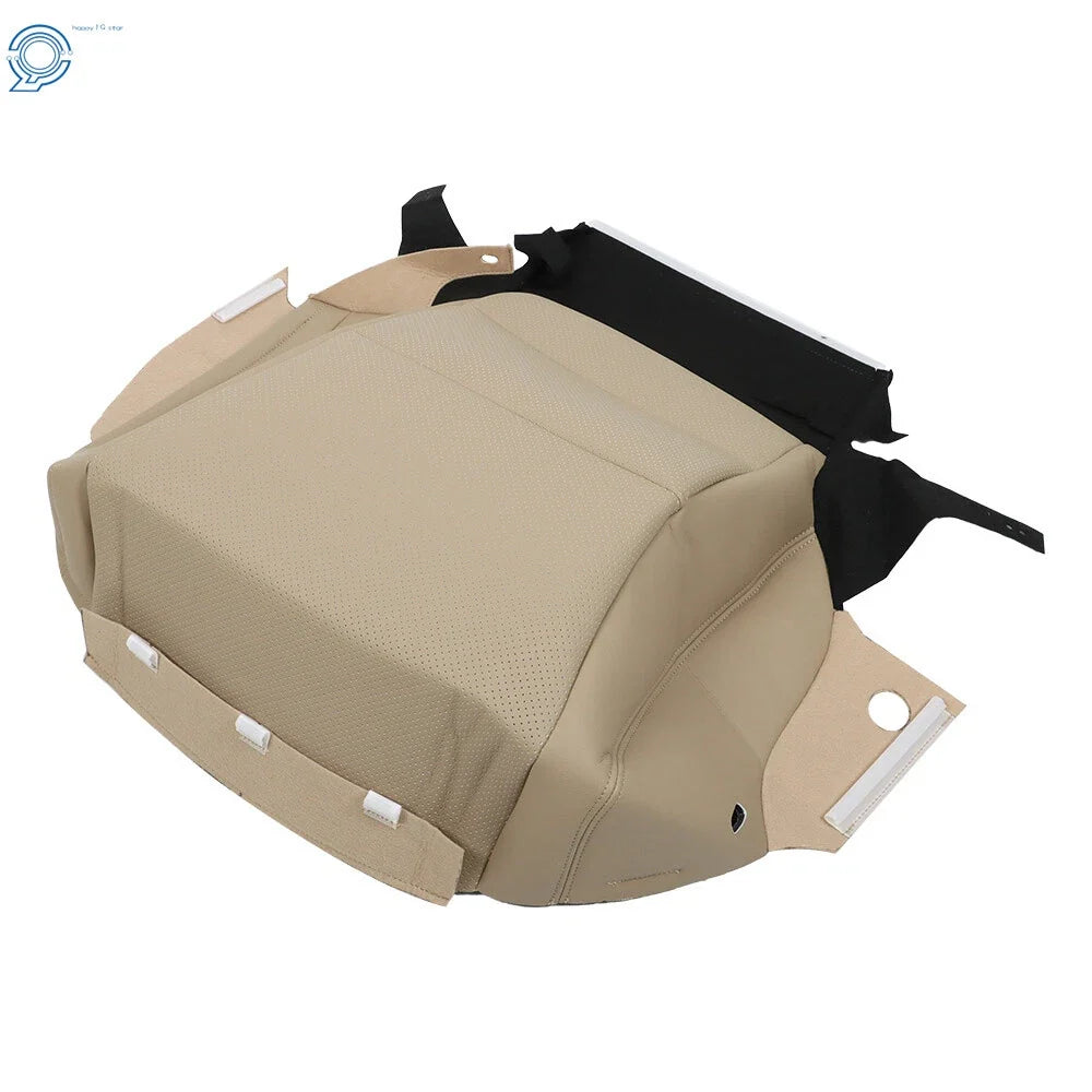 Driver Side Bottom Seat Cover for Honda Accord (2013–2017) Perforated Leather Tan