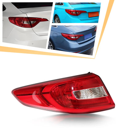 Left Driver Outer Tail Light for Hyundai Sonata (2015–2017) 92402C2000