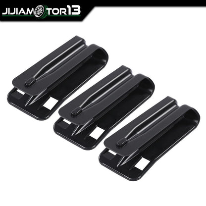3X Rear Seat Bumper Cushion Brackets for Chevy/GMC 1500/2500/3500 (2008–2013) J-02ISR4553ABK