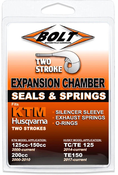 Exhaust Pipe Rubber Sleeve Hardware Kit for KTM 125 150 SX (EU.EX.105-150CC)