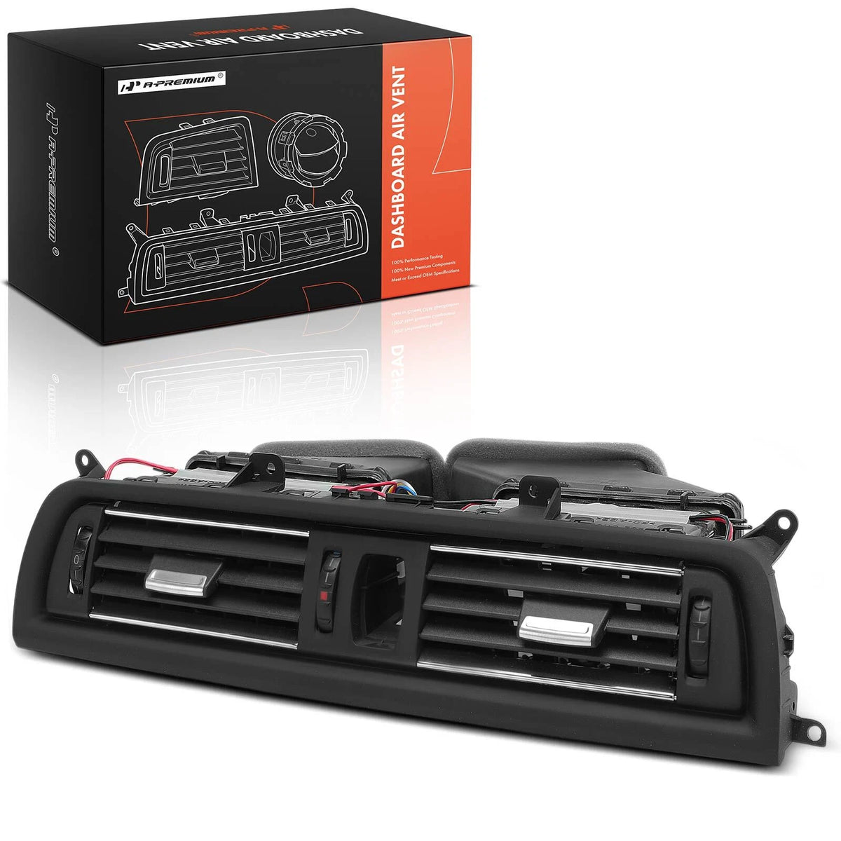 Center Dash AC Heater Air Vent for BMW 5-Series F10 (64229209136)