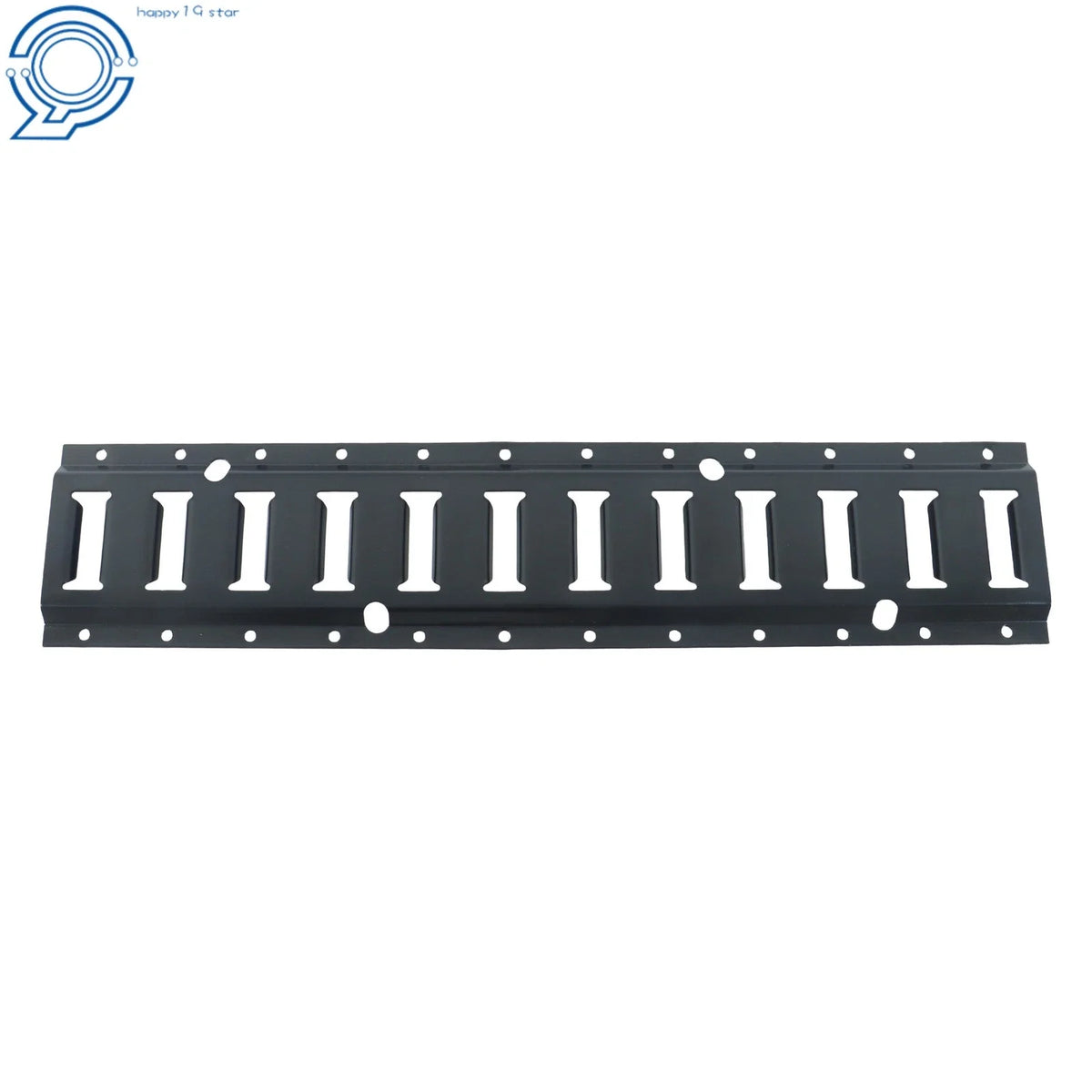 Set of 4 E Track Tie Down Rails with Steel O-Ring Anchors & Rope Tie Offs