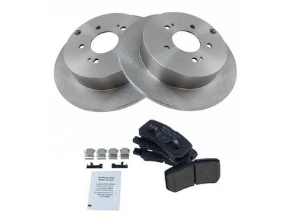 Brake Pad and Rotor Kit for Mitsubishi Endeavor (2004–2008, 2010–2011) 75937CJKV
