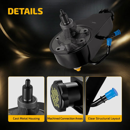 Power Steering Pump with Reservoir for Chevy K1500/K2500 Suburban (1996)