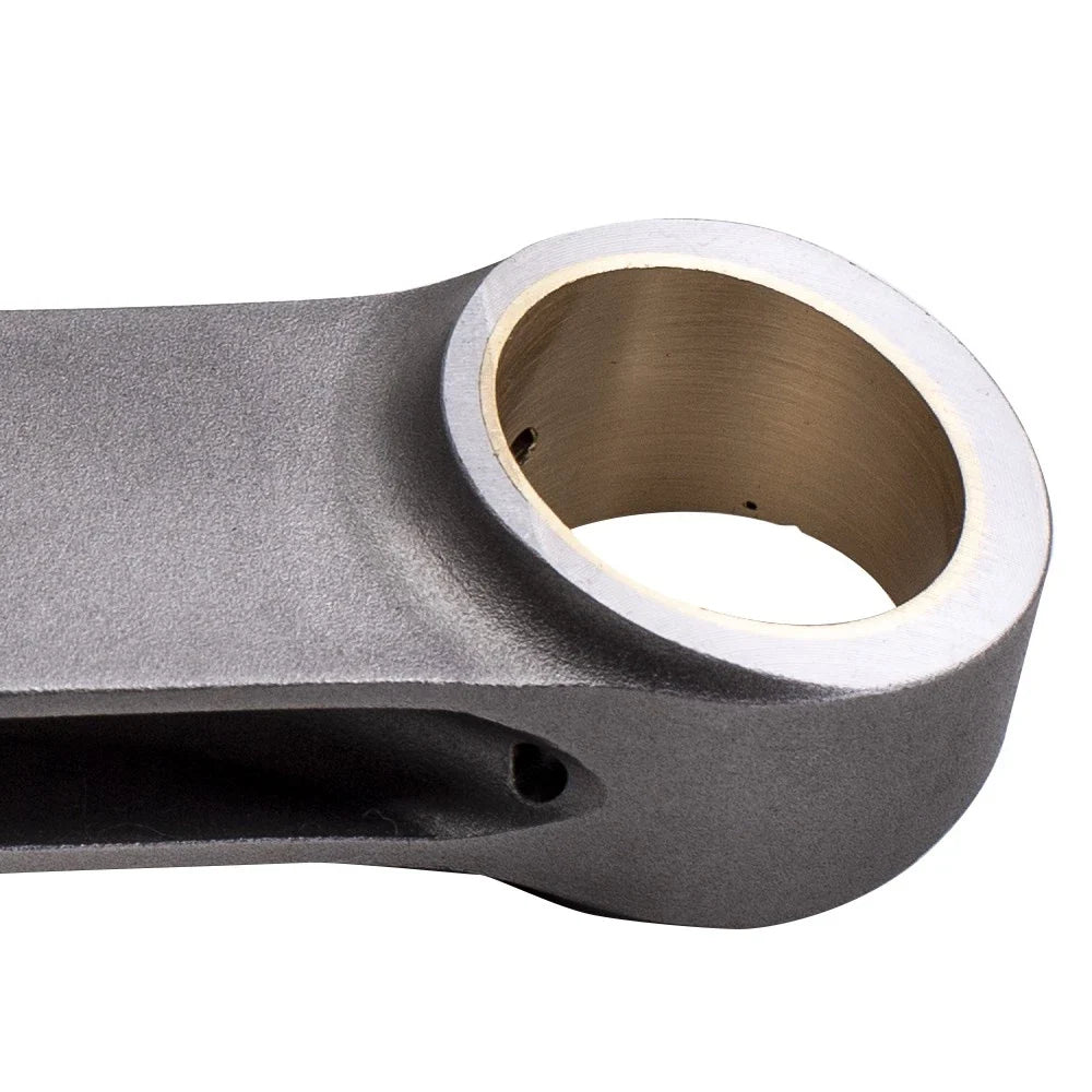 Set of 6 Forged H-Beam Connecting Rods with ARP2000 Bolts for BMW N54B30 (2007–2010)