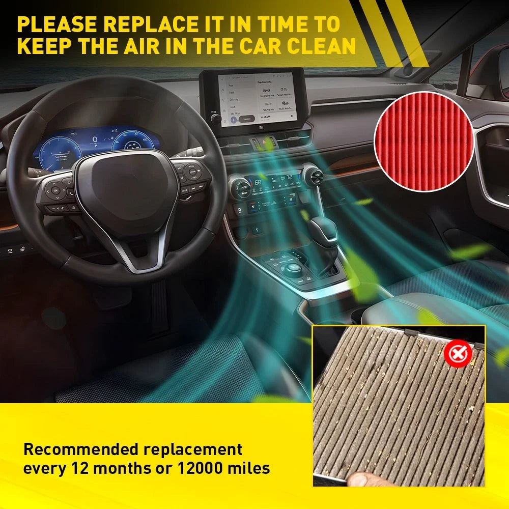 Combo Air & Cabin Filter for Toyota Camry Avalon RAV4 Lexus ES350 (2018–2023)