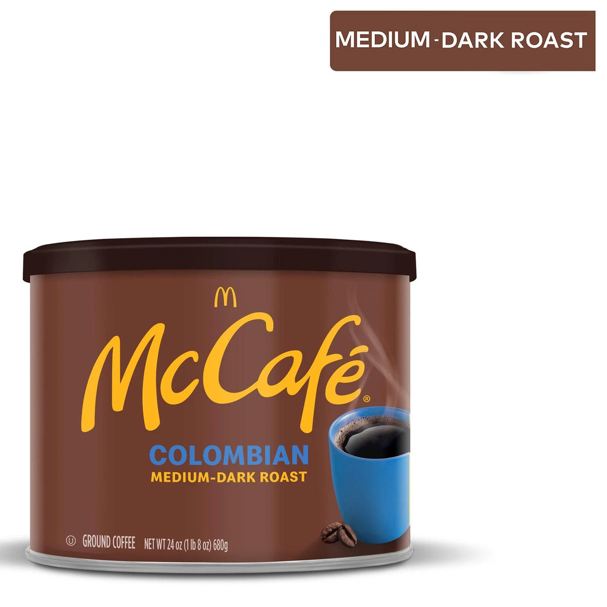 Ground Coffee for McCafe Colombian (Pack of 1) 24 oz Medium-Dark Roast