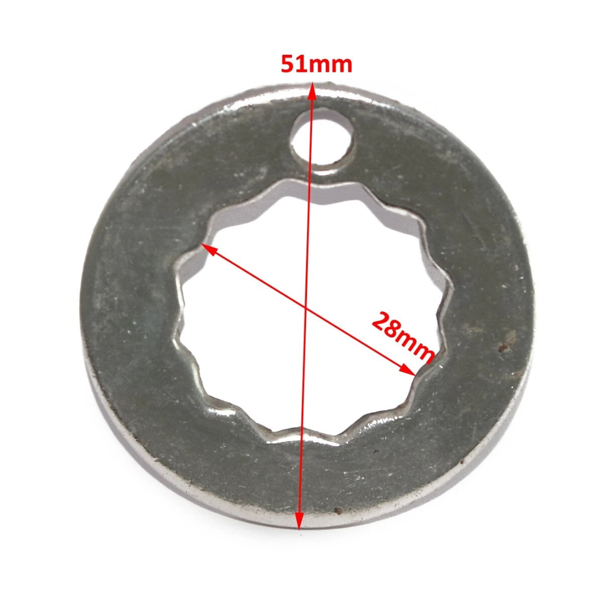 Rear Hub Nut Lock Washer for Lambretta GP LI SX TV Scooter