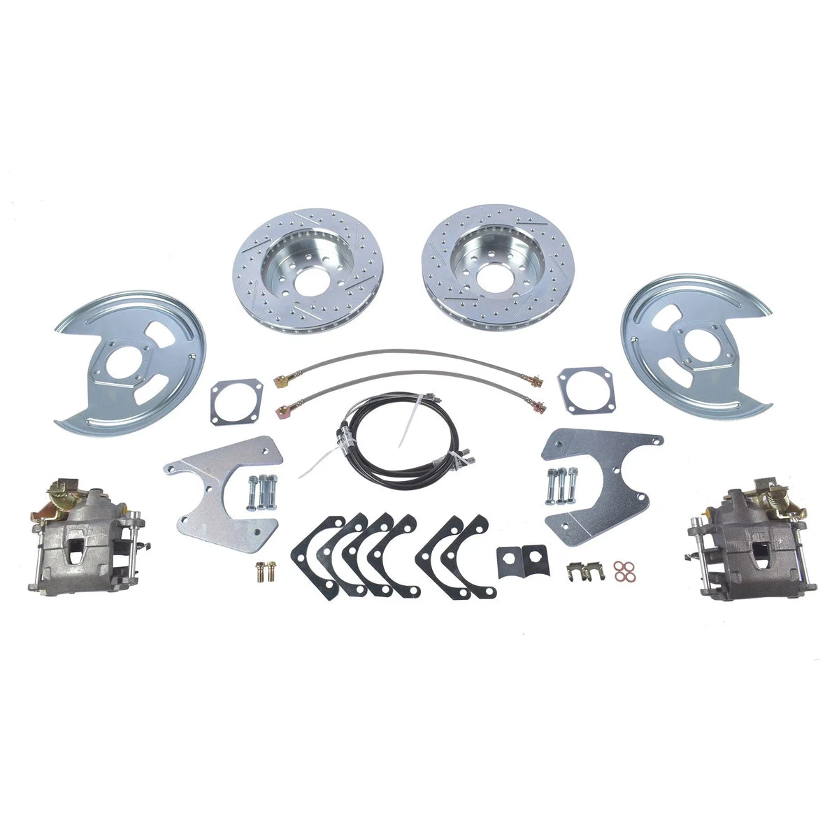 Rear Brake Disc Set for GM A F X-Body Chevy Malibu Olds 442 Buick (1964–1977)
