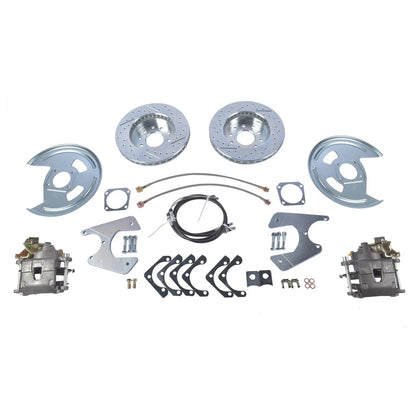 Rear Brake Disc Set for GM A F X-Body Chevy Malibu Olds 442 Buick (1964–1977)