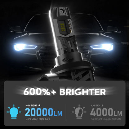 2X H11 H8 LED Headlight Bulbs for NOVSIGHT (H11H8H9)