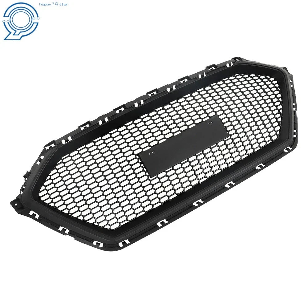 Honeycomb Bumper Grill for Hyundai Elantra Sedan (2017–2018) Matte Black