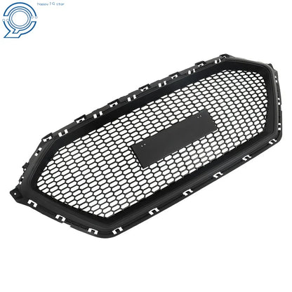 Honeycomb Bumper Grill for Hyundai Elantra Sedan (2017–2018) Matte Black