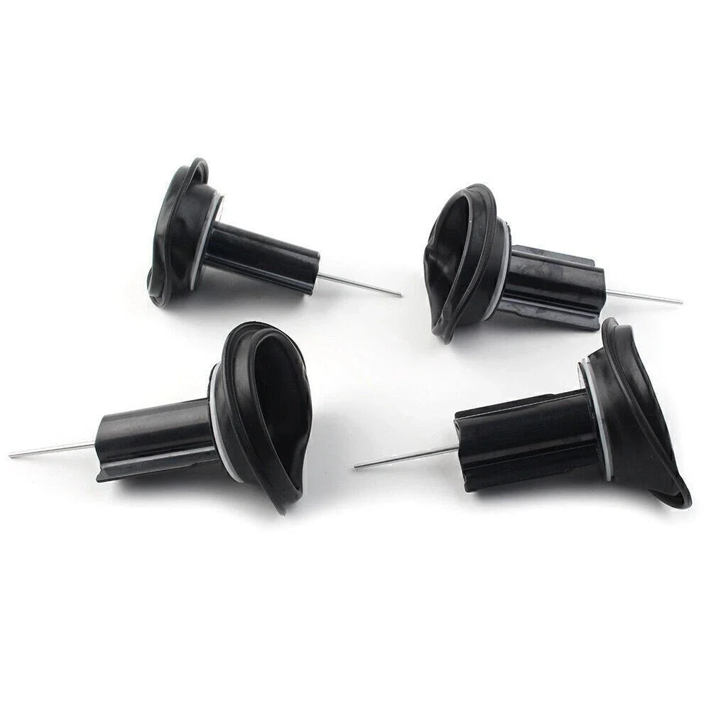 Set of 4 Carburetor Plunger Diaphragms for Suzuki GSF1200 Bandit (2001–2006)