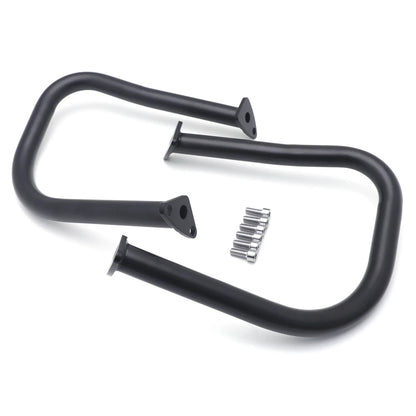 Rear Black Crash Bars for Indian Chief Challenger Roadmaster Chieftain (2014–2021)
