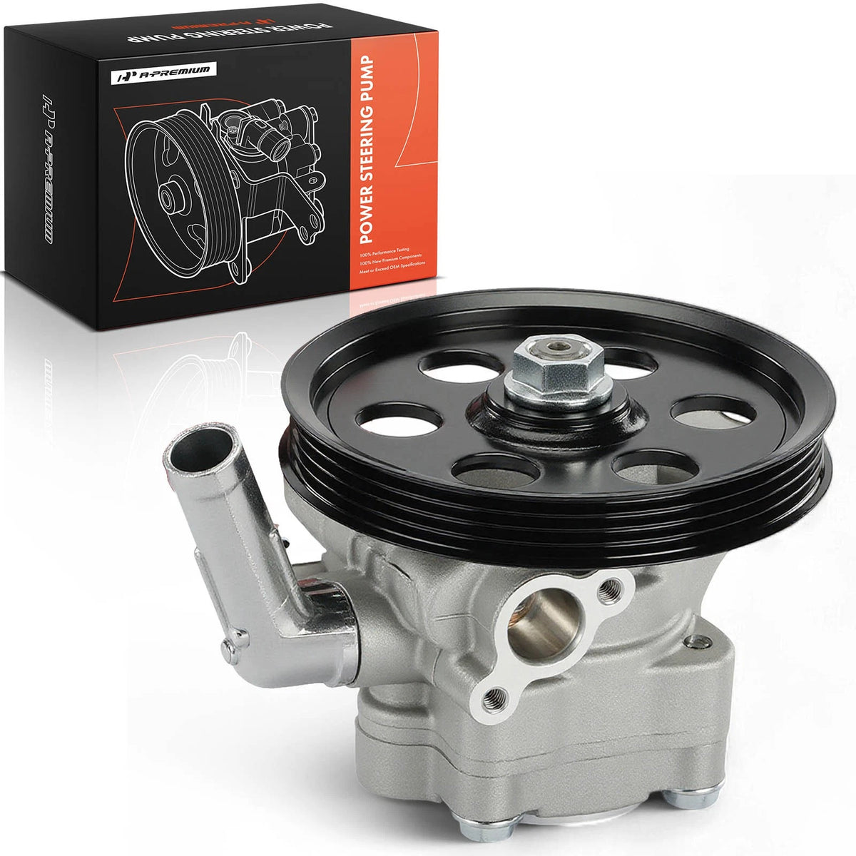 Power Steering Pump with Pulley for Honda Pilot (2003–2004) Acura MDX TL 06561PVF505RM, 56110P8EA01, 21-5290