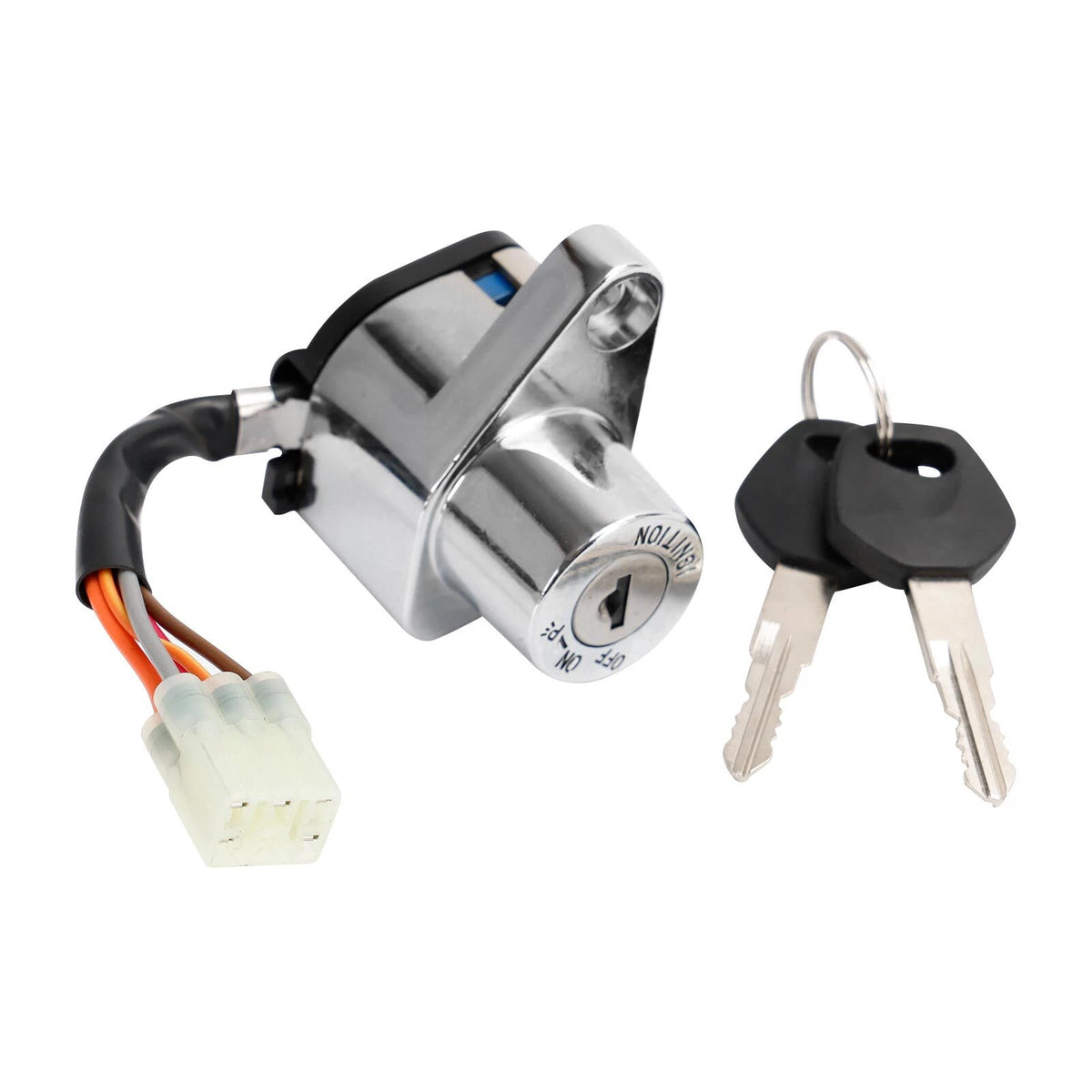Ignition Key Switch for Suzuki Intruder VL1500, Boulevard C90 (1998–2009) - 37110-10F00, 37110-10FA0, 37110-26F02, 37110-26F20, 37110-26F00