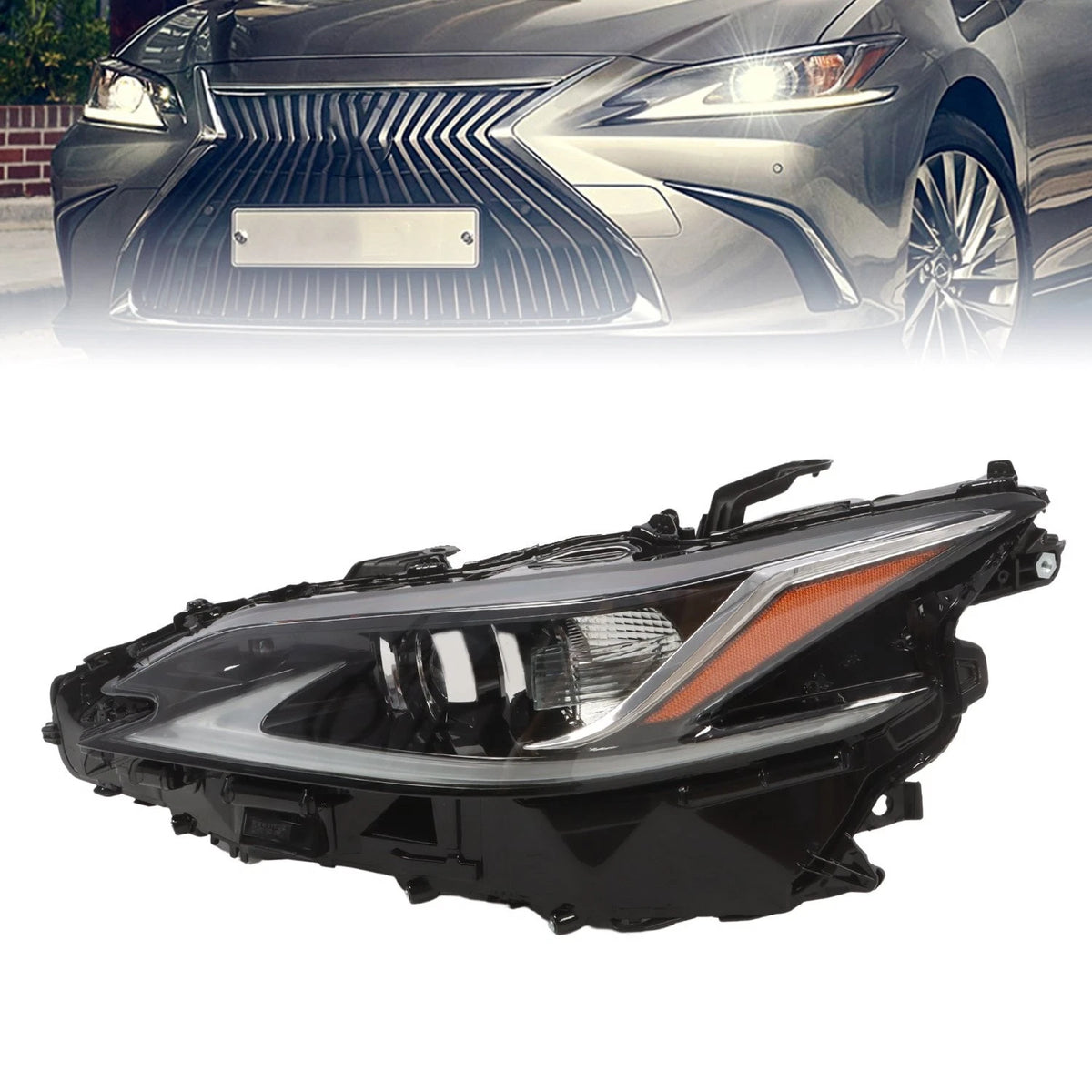 Driver Side LED DRL Headlight for Lexus ES300H ES350 (2019–2021) 8115006C91, 81150-06C91