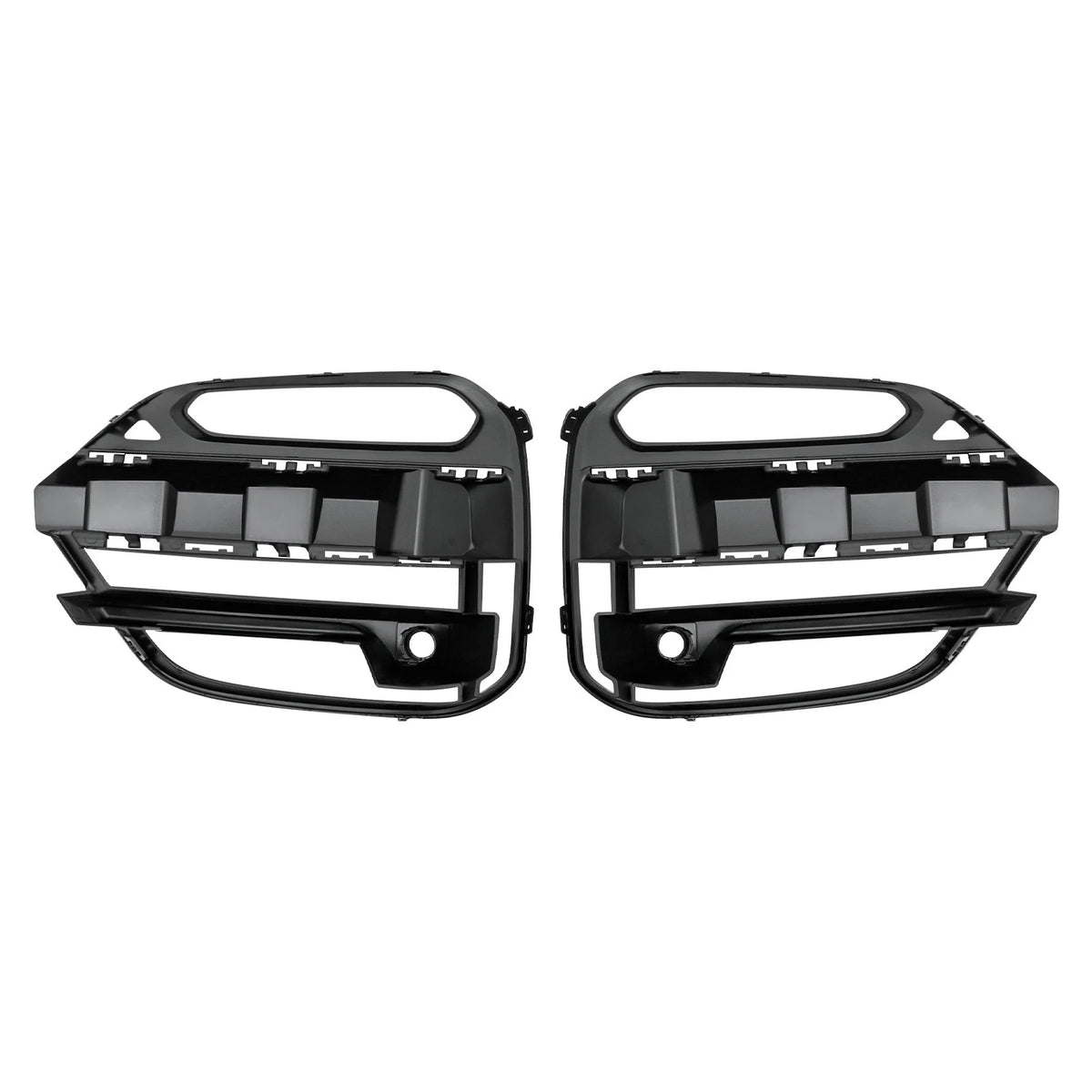 Set of 2 Fog Light Covers for BMW X3 (2018–2021) Black
