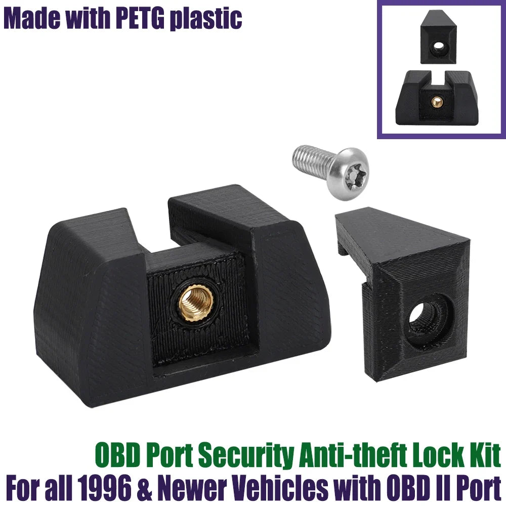 OBD Port Security Anti-theft Lock for All Vehicles (1996–2023)