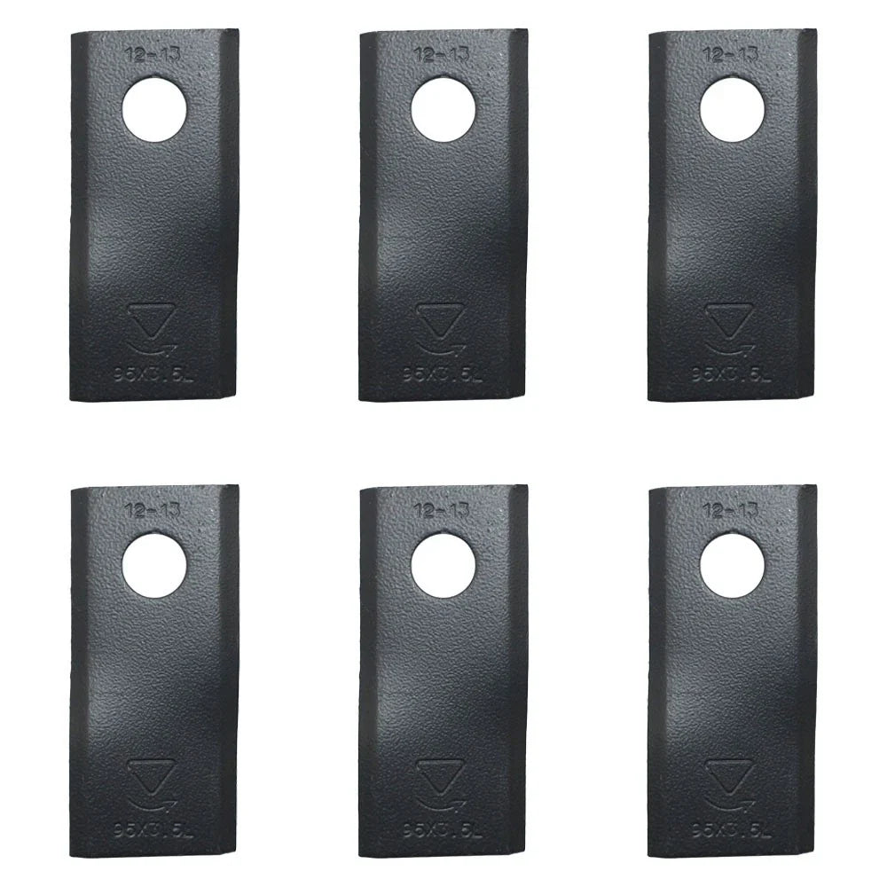 6X Left Hand Disc Mower Blade for John Deere (Replaces CC20500)