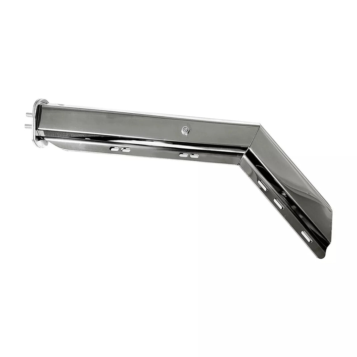 Spring Loaded Mudflap Hanger Kit & 24x24" Mud Flap for Semi-truck