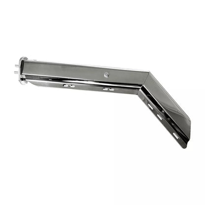 Spring Loaded Mudflap Hanger Kit & 24x24" Mud Flap for Semi-truck