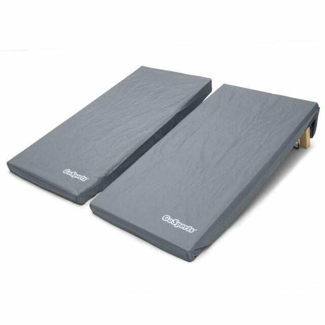 Set of 4 Cornhole Covers for GoSports (Gray)