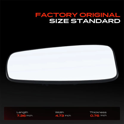 Driver Power Mirror Glass for Hyundai Sonata (2011–2014) - Heated, 876113Q010, HY1324108