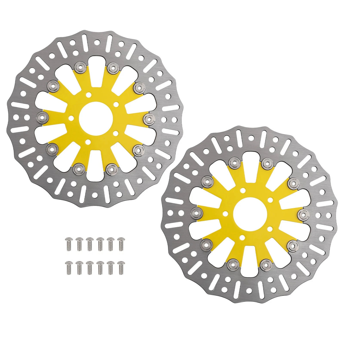 11.8in Front Brake Rotor Pair for Harley Touring (2008–2019) YGH86L