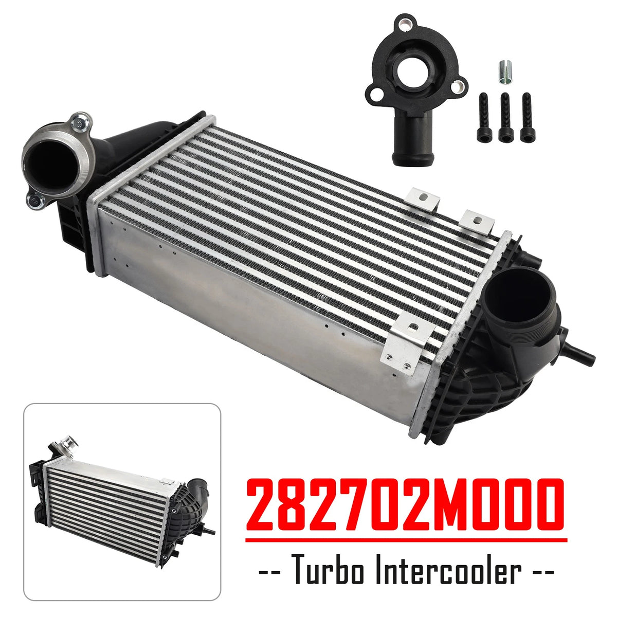 Turbo Intercooler for Hyundai Sonata (2020–2023) & Kia K5 (2021–2024) 282702M000, 28270-2M000