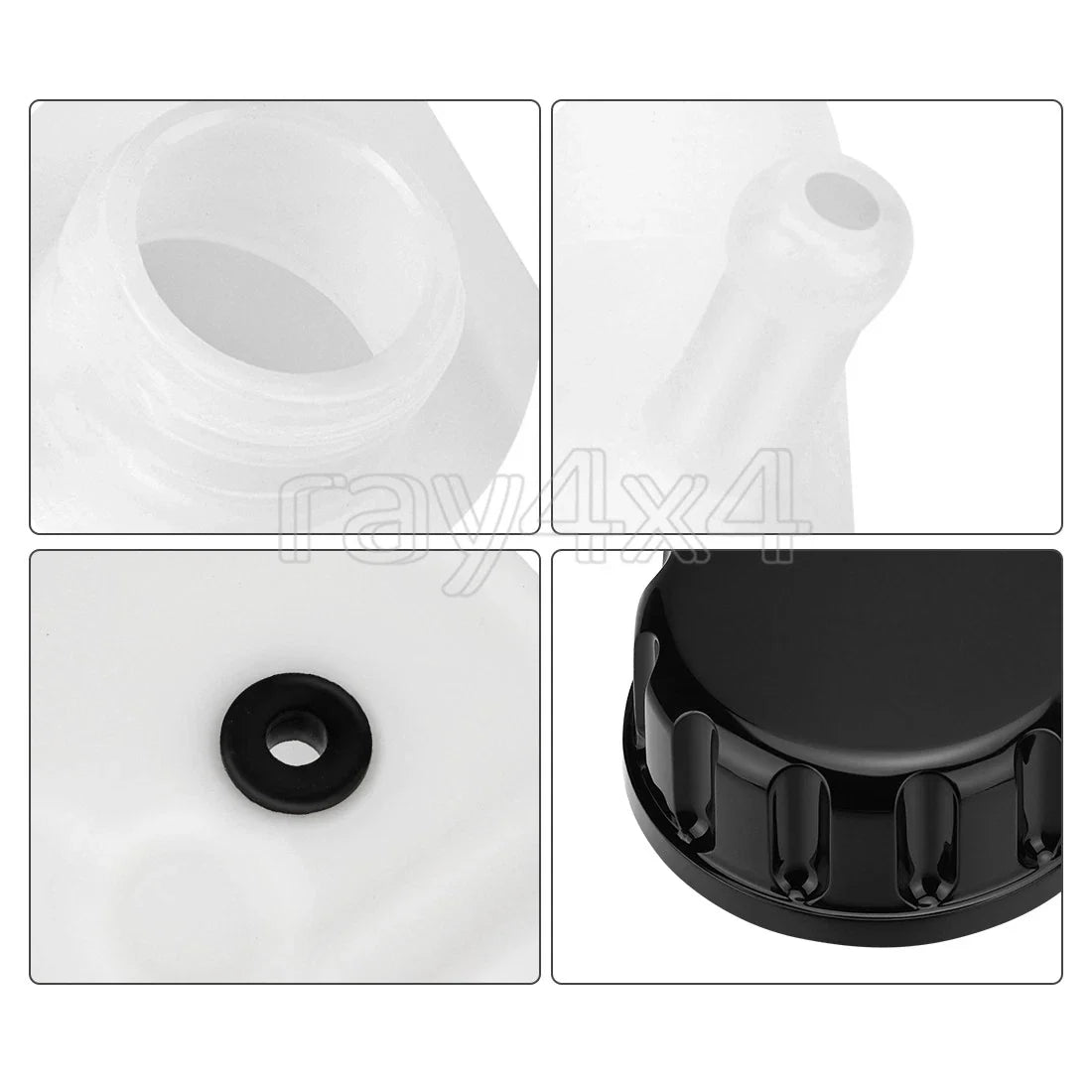 Coolant Radiator Overflow Tank for Kawasaki Ninja ZX-10R (2006–2007)