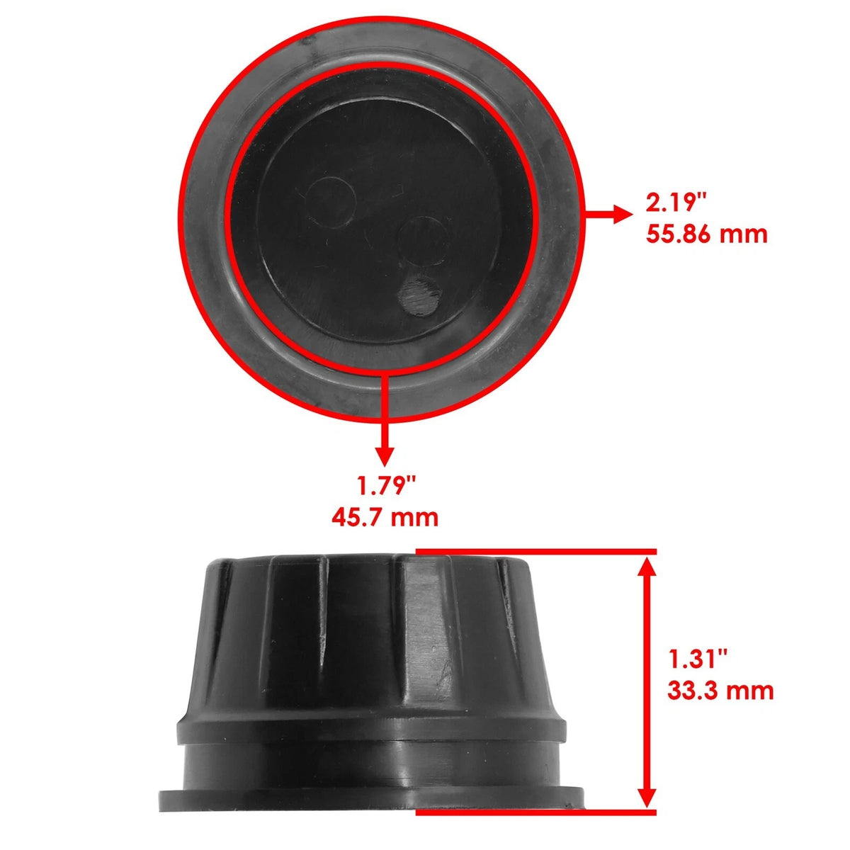 Wheel Hub Cap for Honda (ZG129 - LAR, 44732-HN2-010, 44732-HN2-000)