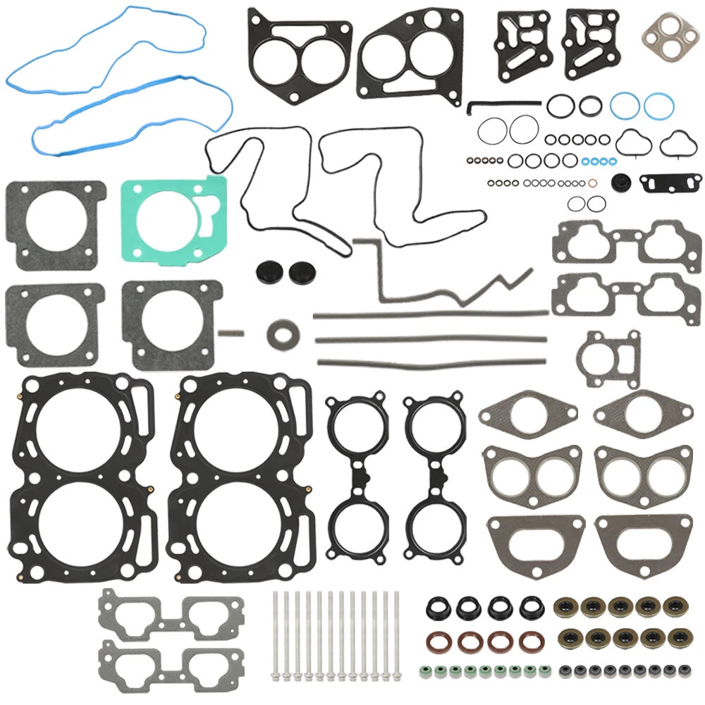 Set of 10 Head Gasket Bolts for Subaru Impreza Legacy Forester Outback (2004–2011) HS26170PT-1, HS26415PT-1, ES72212