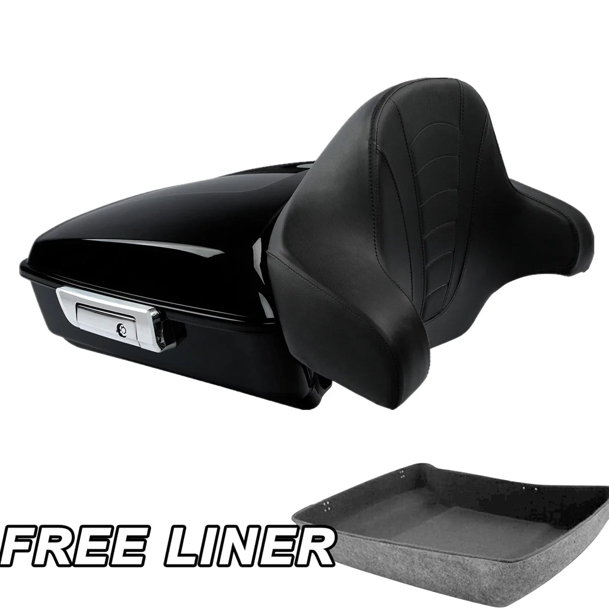 Chopped Trunk Backrest for Harley Touring Road King (2014–2023)
