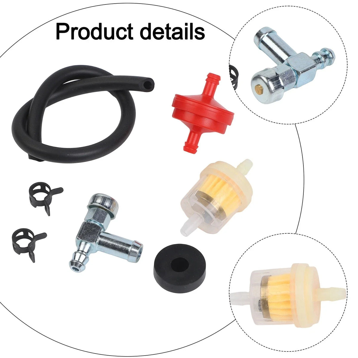 Complete Fuel Tank Kit with Grommet for Scag Equipment (107390, 107392)
