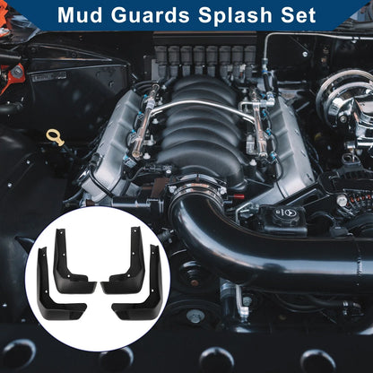 Set of 4 Mud Flaps Splash Guards for Honda URV (2017–2024)