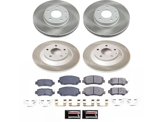 Front and Rear Brake Pad and Rotor Kit for Mazda CX-5 (2013–2015) VB893GF