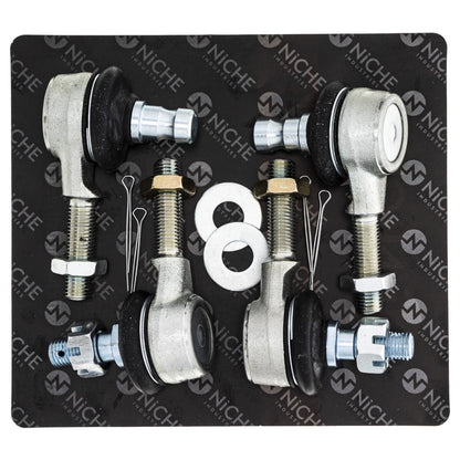 Tie Rods with End Kit for Suzuki King Quad 300 400 (MK1006216, 51281-22A00, 51270-07G01, 51270-25C00)