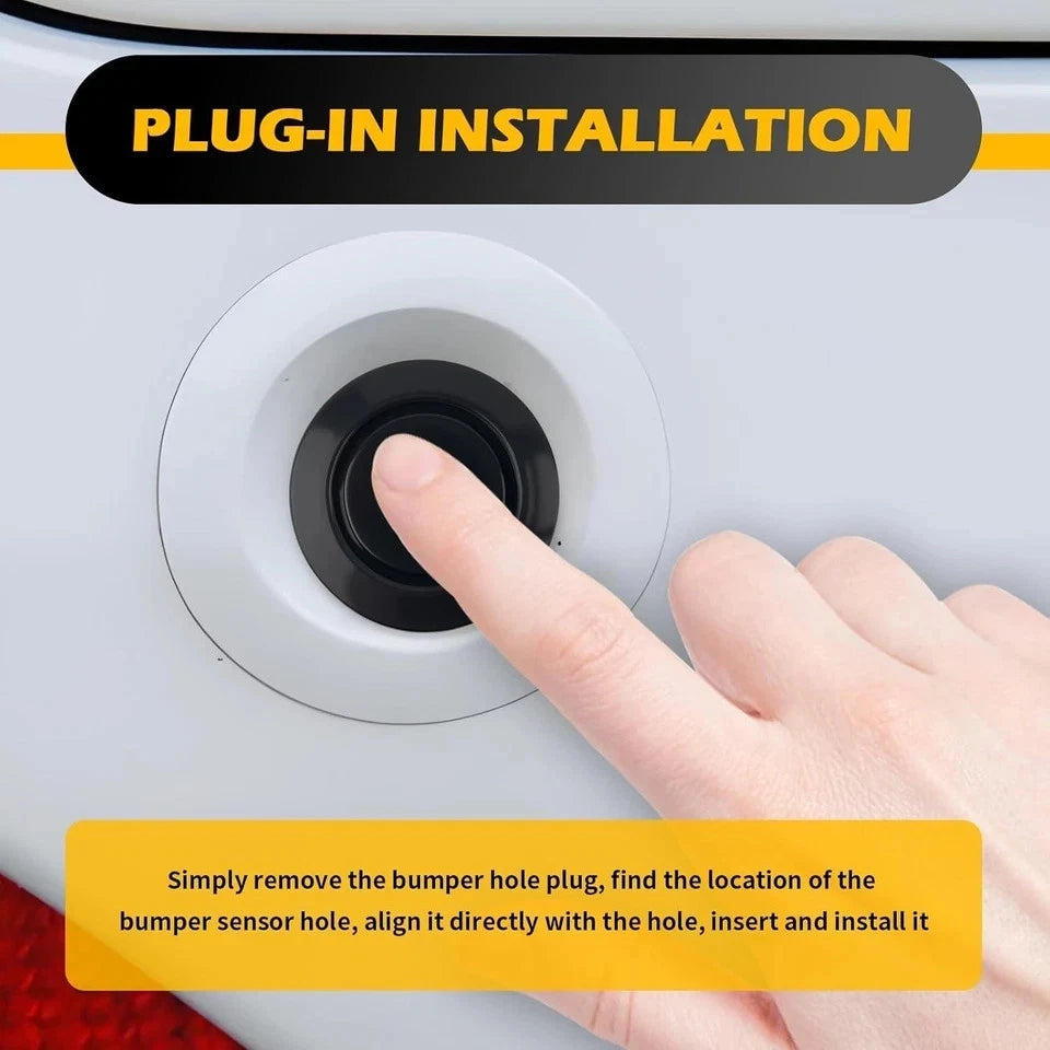 10X Bumper Hole Plugs for Parking Sensor Radar Holes (2010–2023)