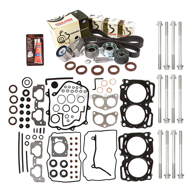 MLS Head Gasket Set & Timing Belt Kit for Subaru 2.5 (2000–2003) MA-4216978874, HS26170PT-1, ES72212