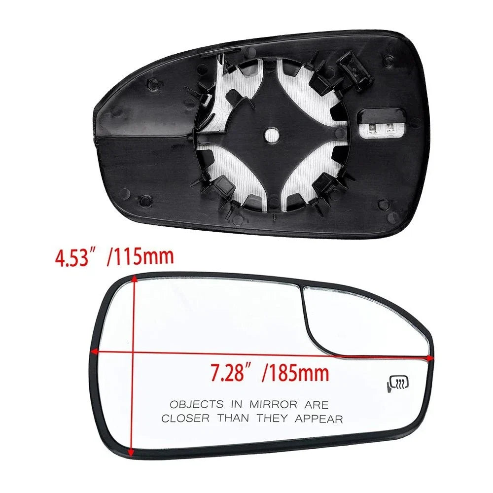 Right Power Heated Mirror Glass for Ford Fusion (2013–2020) DS7Z17K707B
