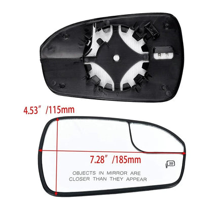 Right Power Heated Mirror Glass for Ford Fusion (2013–2020) DS7Z17K707B